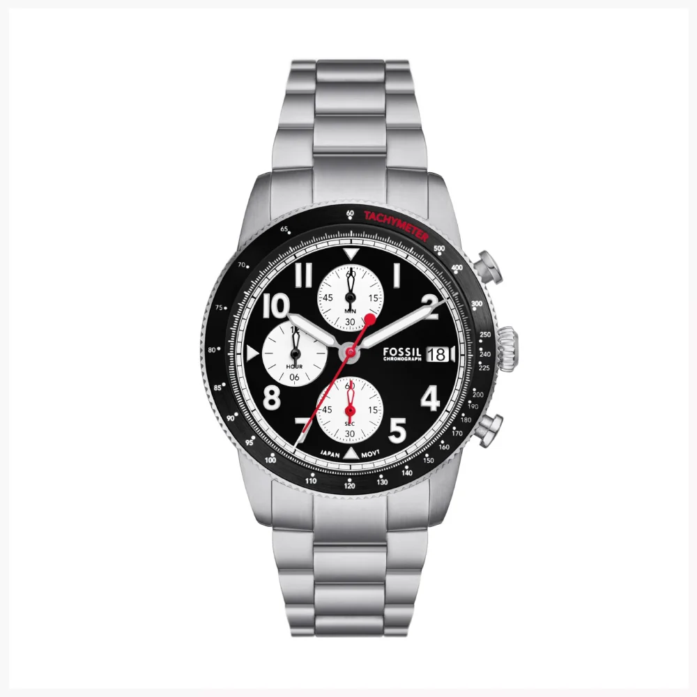 Fossil Sport Tourer Chronograph Stainless Steel Watch