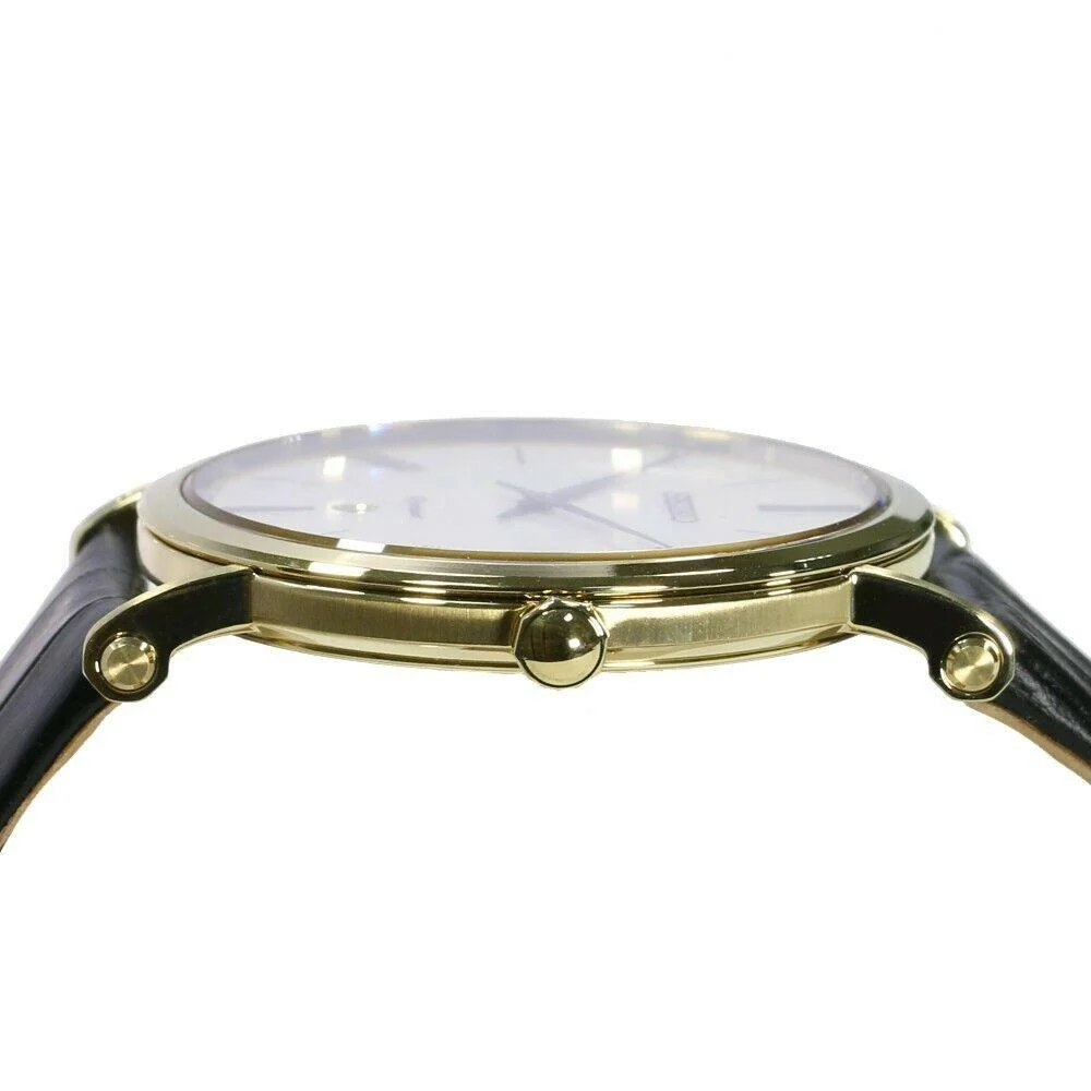 Seiko Premier White Dial Analog Men's Watch - Image 2
