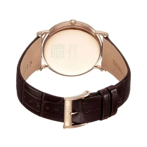 Alternative view of Seiko Premier White Dial Analog Men's watch